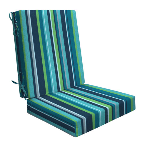 Cesur Outdoor High Back Dining Chair Cushion